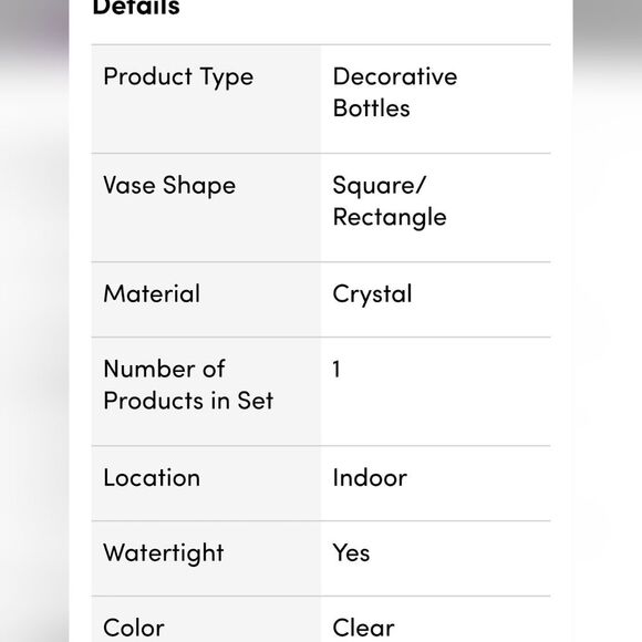 Tizzo Designs Crystal Decorative Bottle - Picture 4 of 8